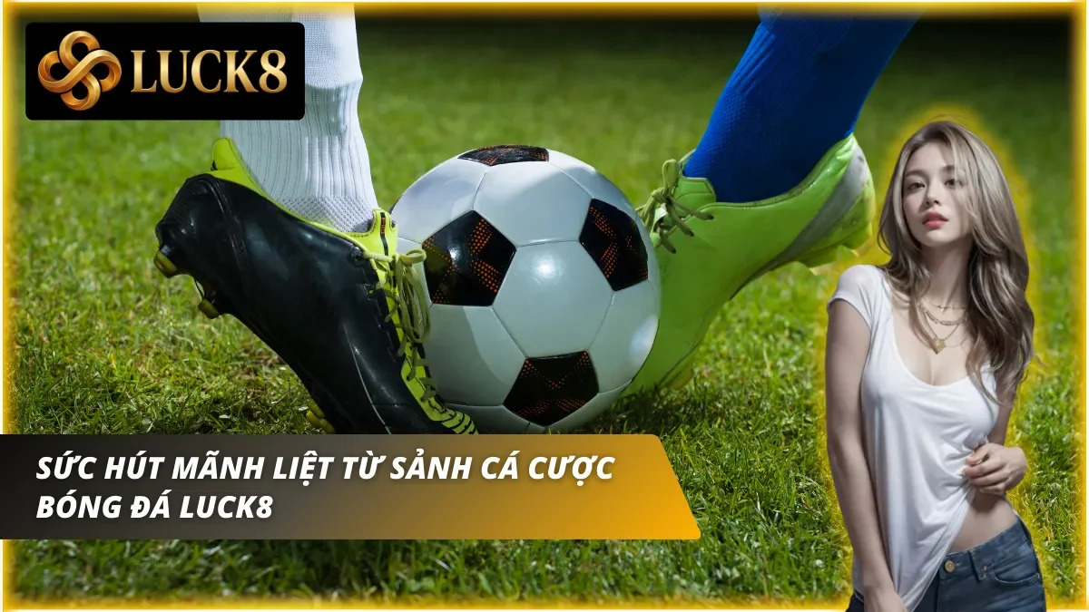 Sảnh cá cược bóng đá Luck8 thu hút hàng triệu người chơi bóng đá