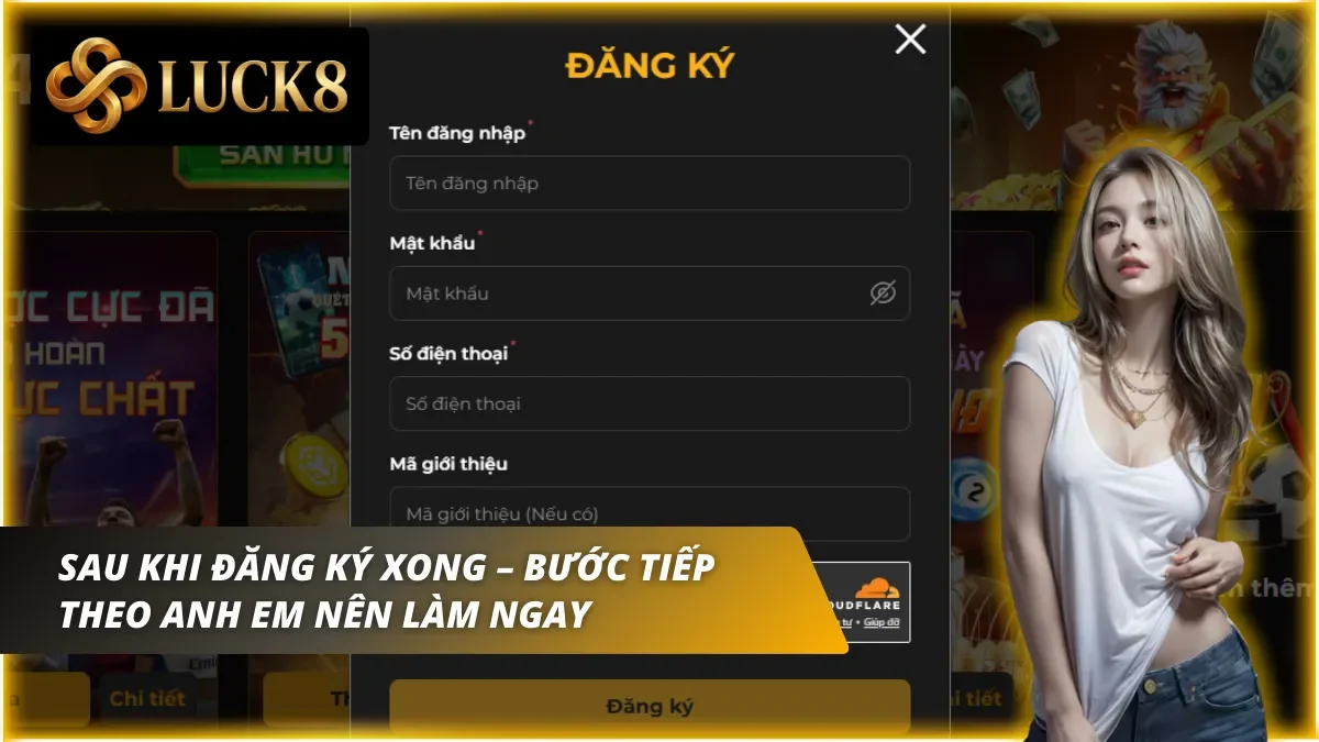 Xác minh tài khoản và sẵn sàng tận hưởng các ưu đãi xịn sò