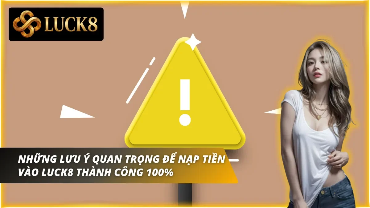 Hướng dẫn từng bước nạp tiền Luck8 đơn giản từ A-Z