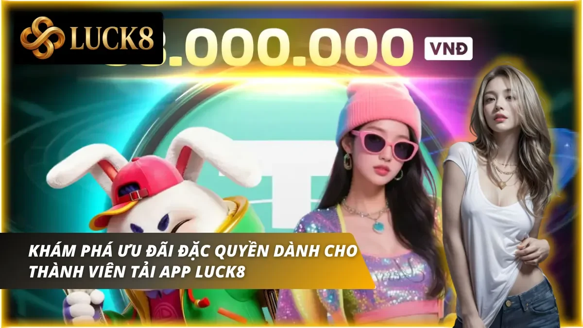 Những thành viên tải app Luck8 thành công sẽ nhận được đặc quyền riêng